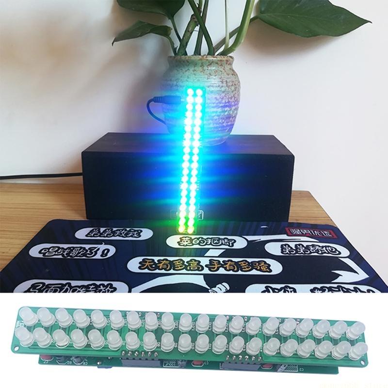 Diy Electronics Components Kit - F62C 1 セット電子 DIY 作成キットサウンドオーディオスペクトラムアナライザーレベルインジケーター