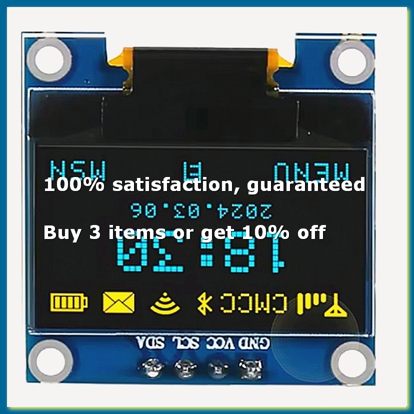 I2C Lcd Display - 0.96 インチ OLED ディスプレイ画面モジュール I2C IIC