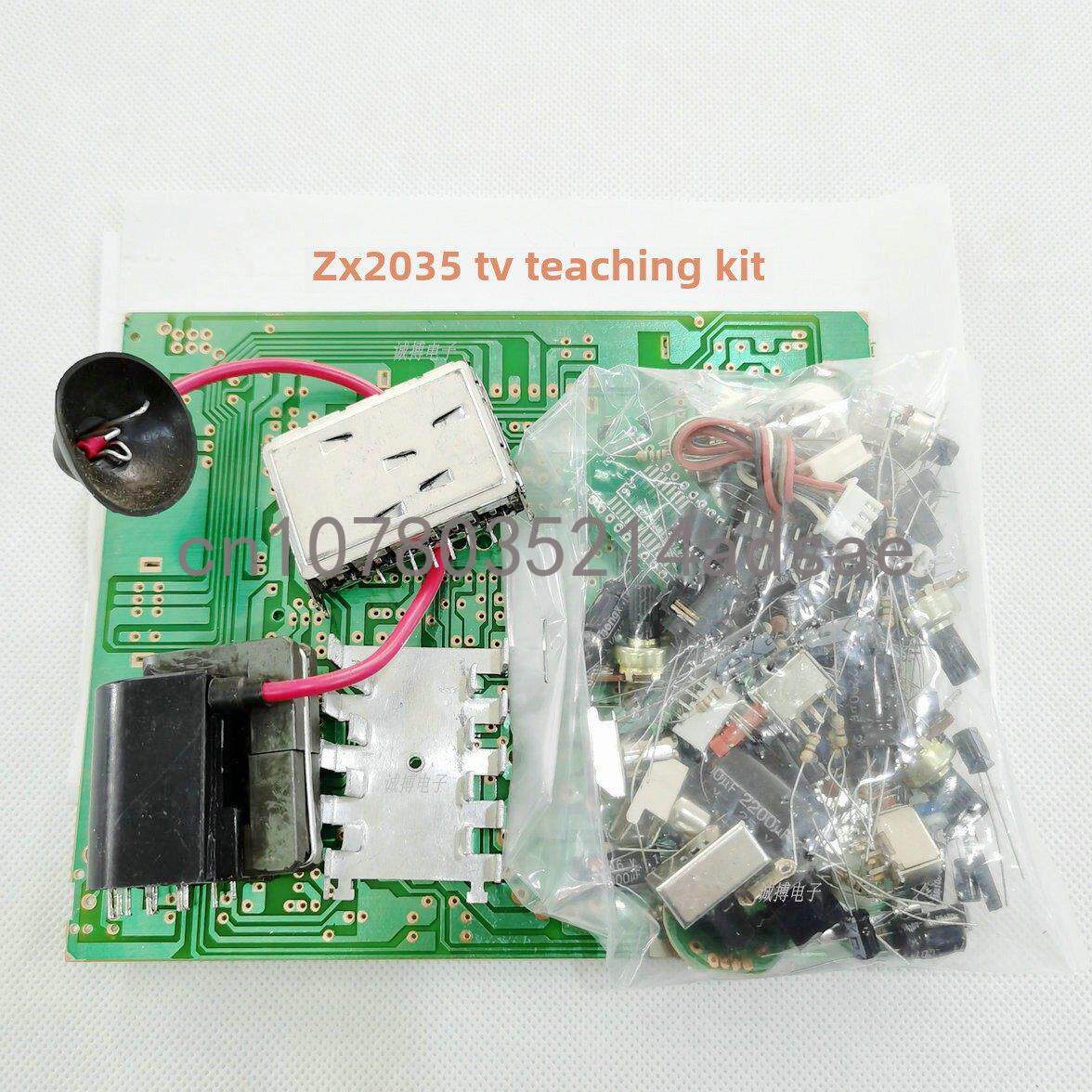 Diy Electronics Projects - 5.5インチ白黒テレビメインボードキット/部品、電子教育DIYはんだ付けプロジェクト
