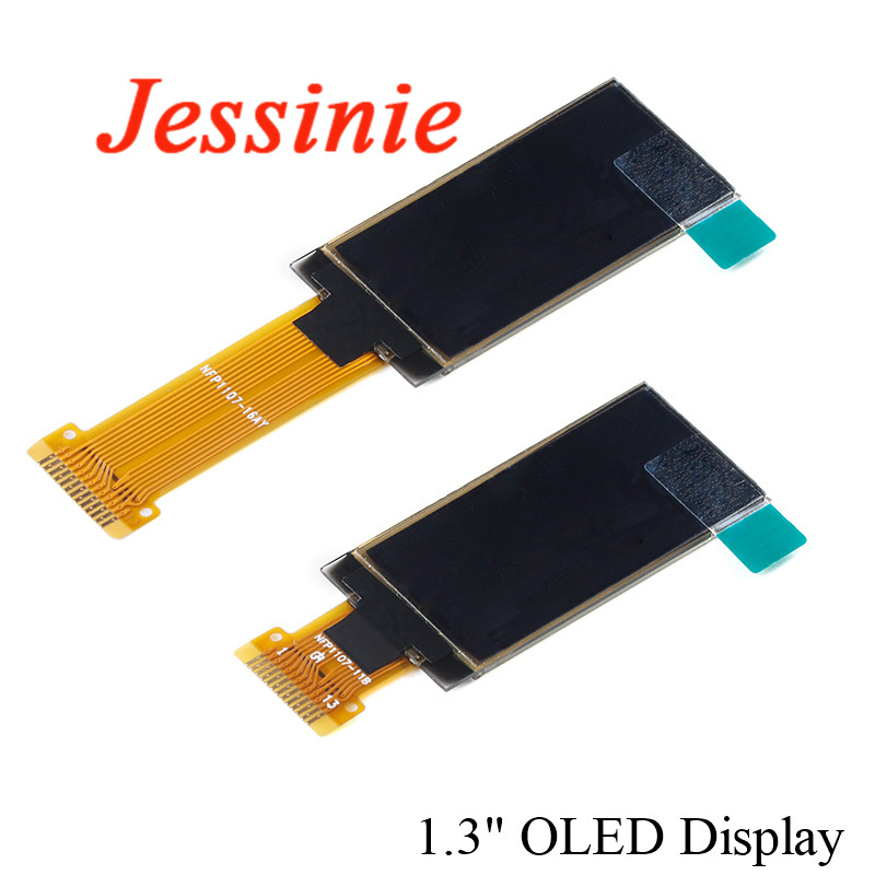 I2C Lcd Display - LED LCDディスプレイモジュール,白インターフェース,piまたはi2c,sh1107ドライバー,128x64, 1.3 
