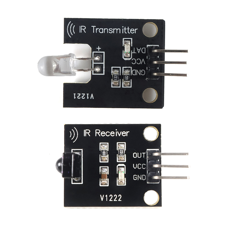 Diy Electronics India - IR 送信機受信機センサーモジュールキット 38KHz 10M 5V Arduino