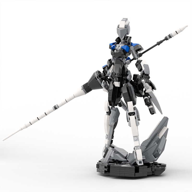 Diy Electronics Pdf - MOC メカ女性ロボットランサーヴァルキリーモデルビルディングブロック SF 未来的な装甲レンガのおもちゃスーツ子供の誕生日ギフト