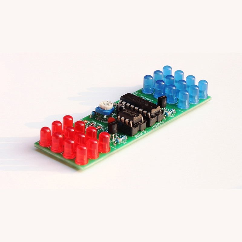 IC LED 赤青ダブルカラー点滅ライト DIY キットスト - Diy Electronics Learning Kit のレビューと価格