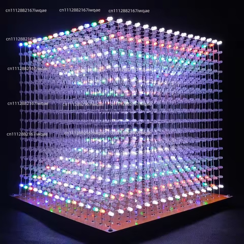 3D16MINI ライトキューブキット 16X16X16 電 - Diy Electronics Kits のレビューと価格