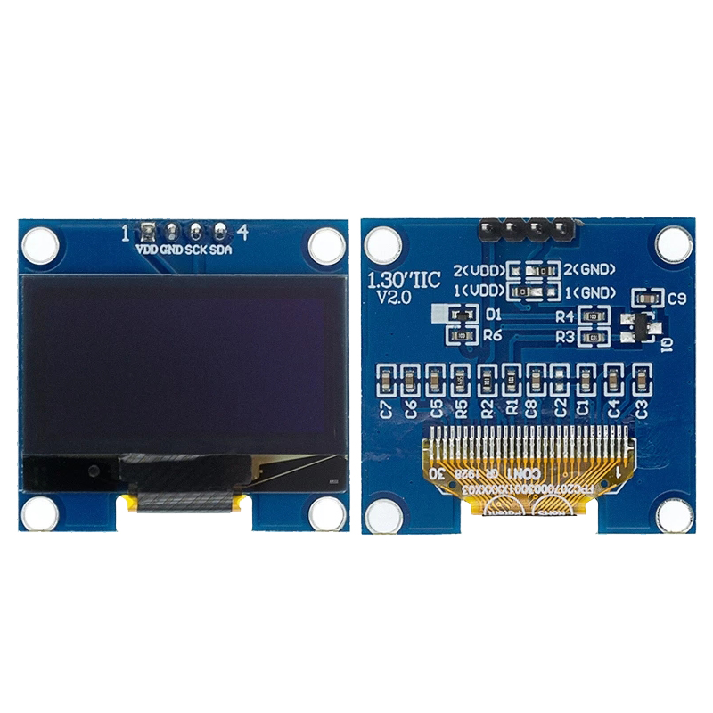 1.3 インチ OLED モジュール 1.3 インチ ディス - I2C Lcd Display のレビューと価格