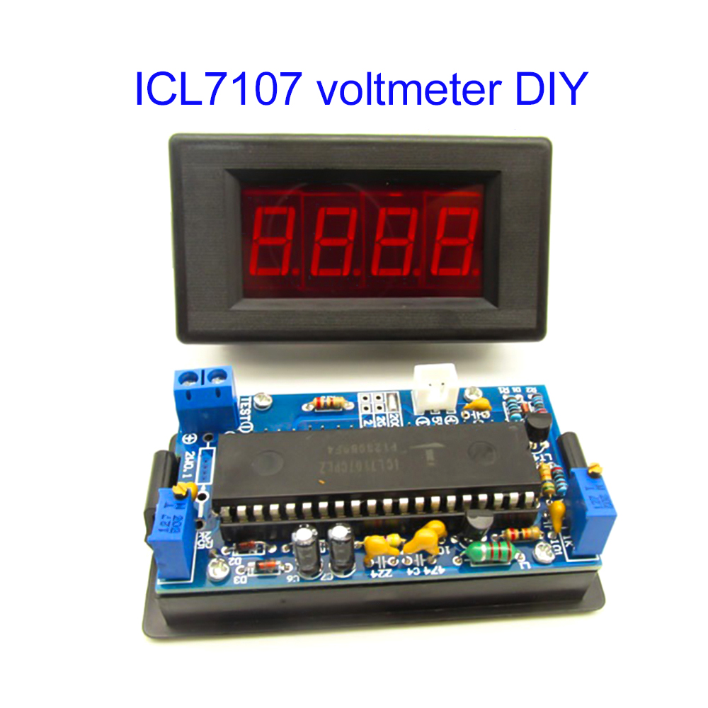 ICL7107 電圧計 DIY キット部品 DC 5V デジ - Diy Electronics Components Kit のレビューと価格