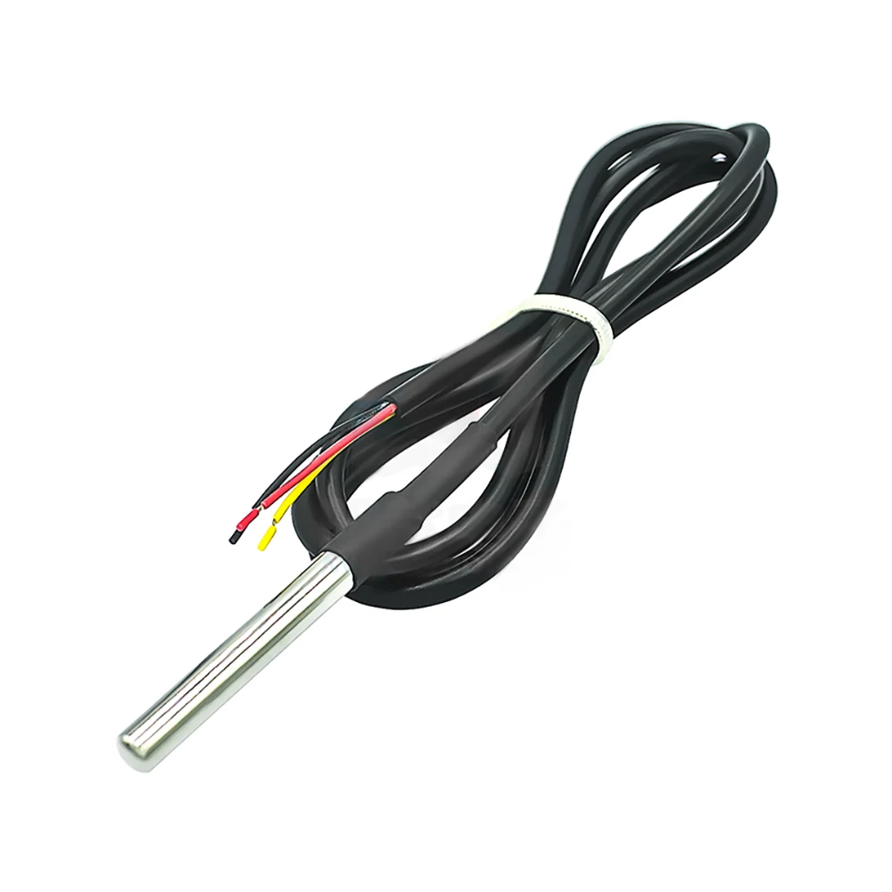 DS18B20 温度プローブ 1 メートル 2 メートル 3 - Ds18B20 Temperature Sensor のレビューと価格