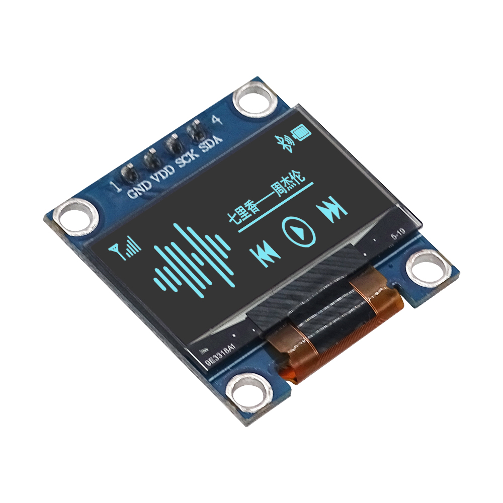 0.96 インチ OLED ディスプレイモジュール SSD1 - I2C Lcd Display のレビューと価格