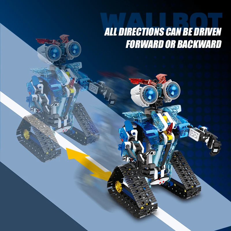 476ピース ミニロボット 組み立てブロックセット 創造的な - Diy Electronics India のレビューと価格