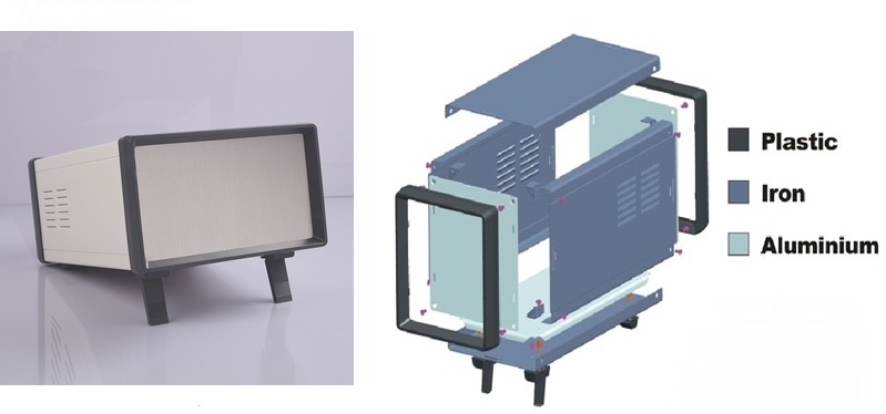 300*250*150 ミリメートルアイアン電子計器エンクロ - Diy Enclosure For Electronics のレビューと価格