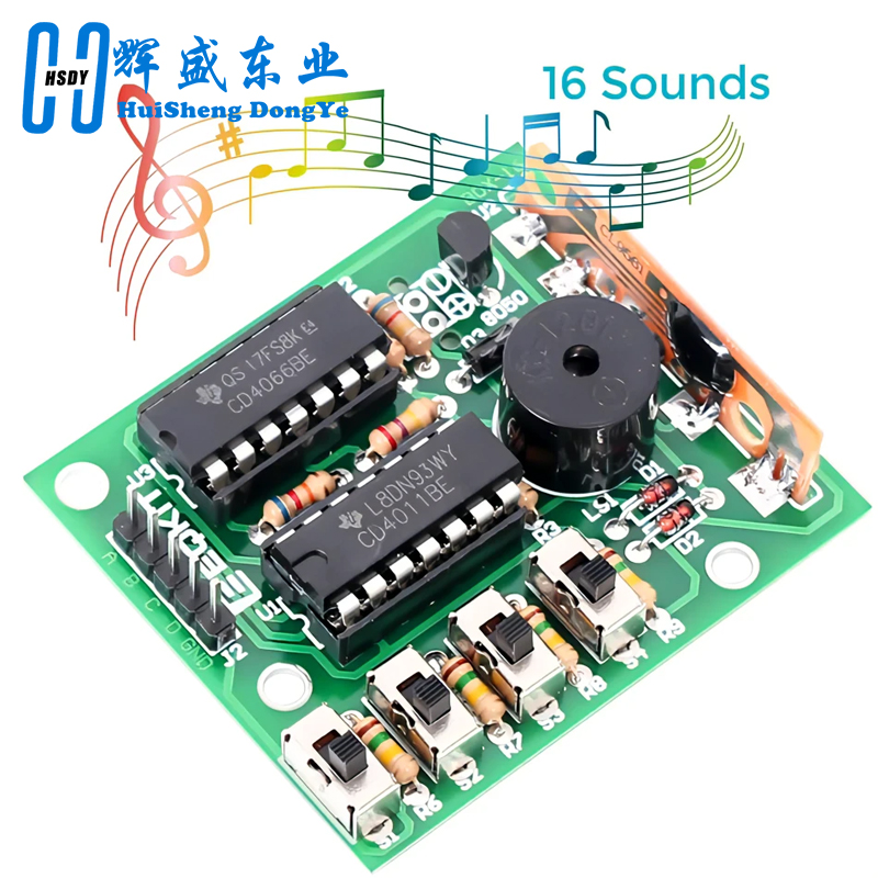 16 音楽サウンドボックス BOX-16 ボード 16 トー - Diy Electronics Learning Kit のレビューと価格