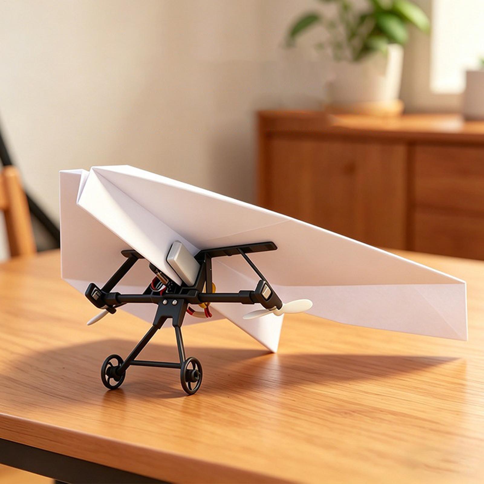 DIY RC紙飛行機キット、ジャイロスタビライザー付き電動リ - Diy Electronics Kits のレビューと価格