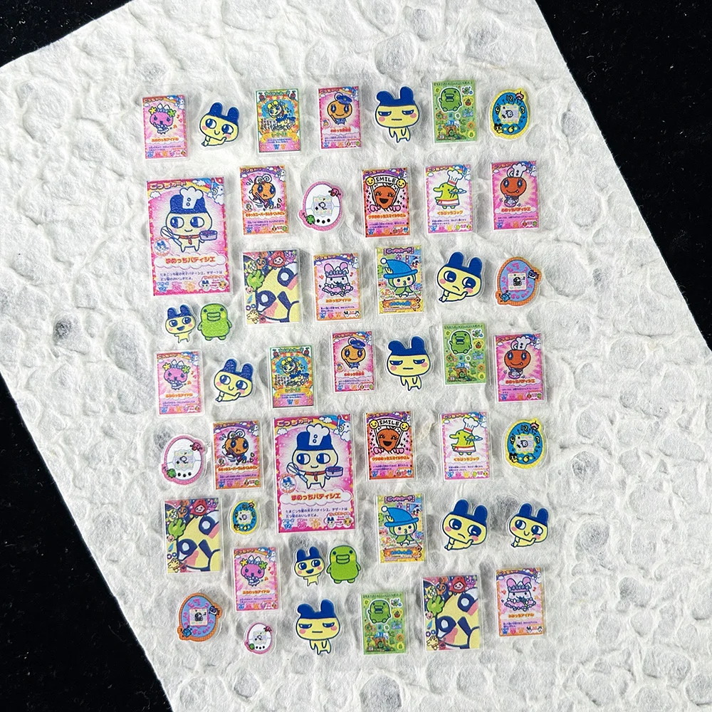 かわいいゲーム進化電子ペットステッカーネイルアートかわいい動 - Diy Electronics Case のレビューと価格