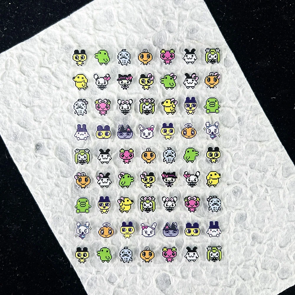 かわいいゲーム進化電子ペットステッカーネイルアートかわいい動 - Diy Electronics Case のレビューと価格