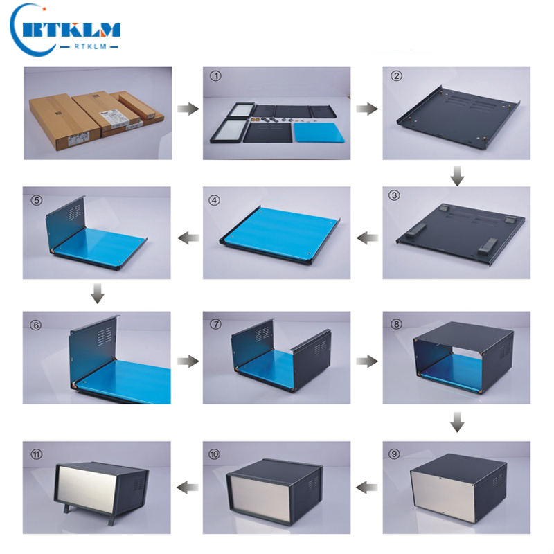 電子プロジェクト用鉄製ジャンクションボックス,プロジェクトハ - Diy Enclosure For Electronics のレビューと価格