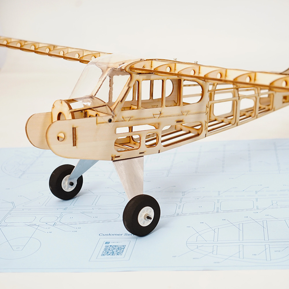 RealHawk J3 Cub 1010mm バルサウッド  - Diy Electronics India のレビューと価格