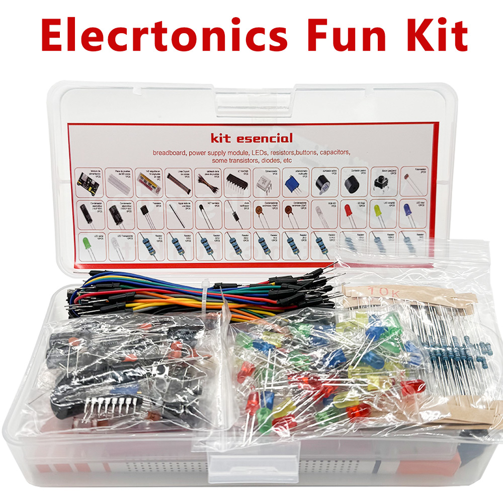 ブレッドボード 830ポイント DIY電子部品アソートキット - Diy Electronics Components Kit のレビューと価格