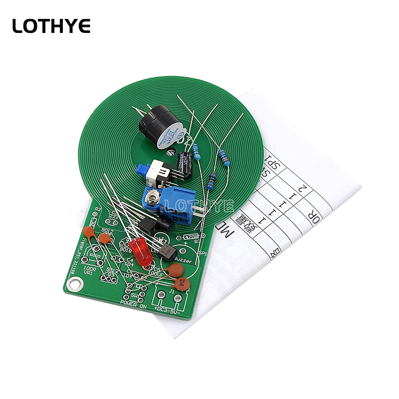 電圧変換キット,金属探知機,3〜5V,60mm非接触センサー - Diy Electronics Components Kit のレビューと価格