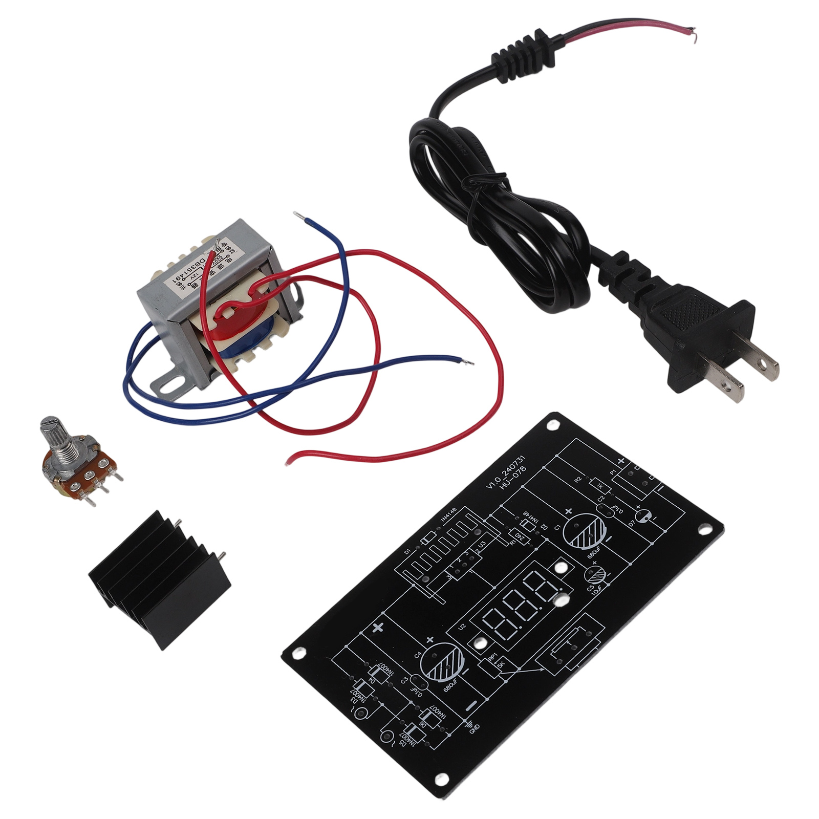 LM317 電圧レギュレータ電源ボードキット DIY 調整可 - Diy Electronics Kits のレビューと価格