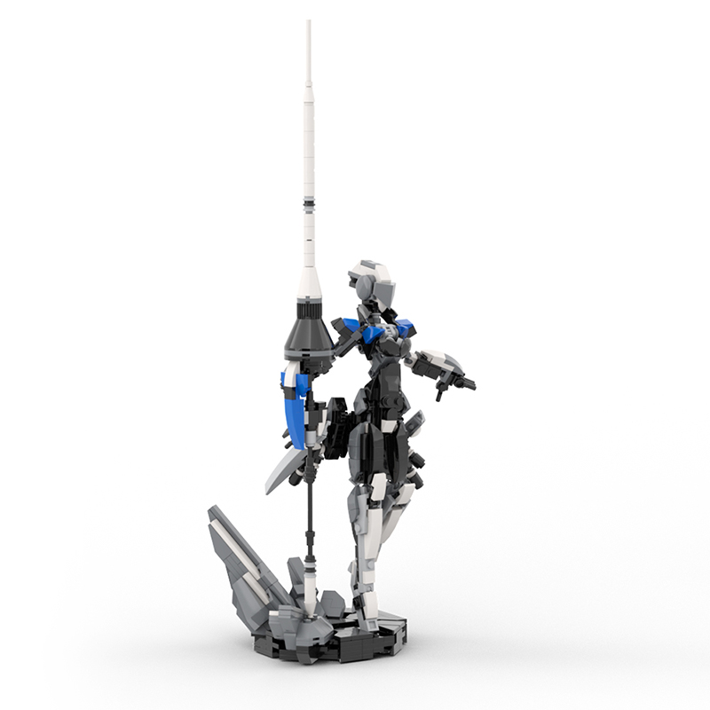 MOC メカ女性ロボットランサーヴァルキリーモデルビルディン - Diy Electronics Pdf のレビューと価格