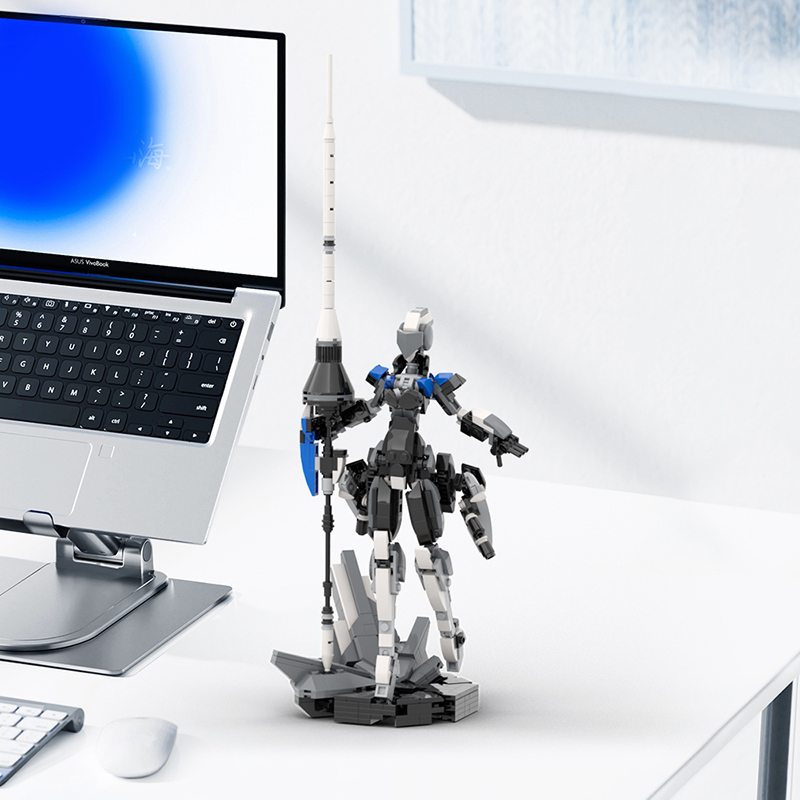MOC メカ女性ロボットランサーヴァルキリーモデルビルディン - Diy Electronics Pdf のレビューと価格