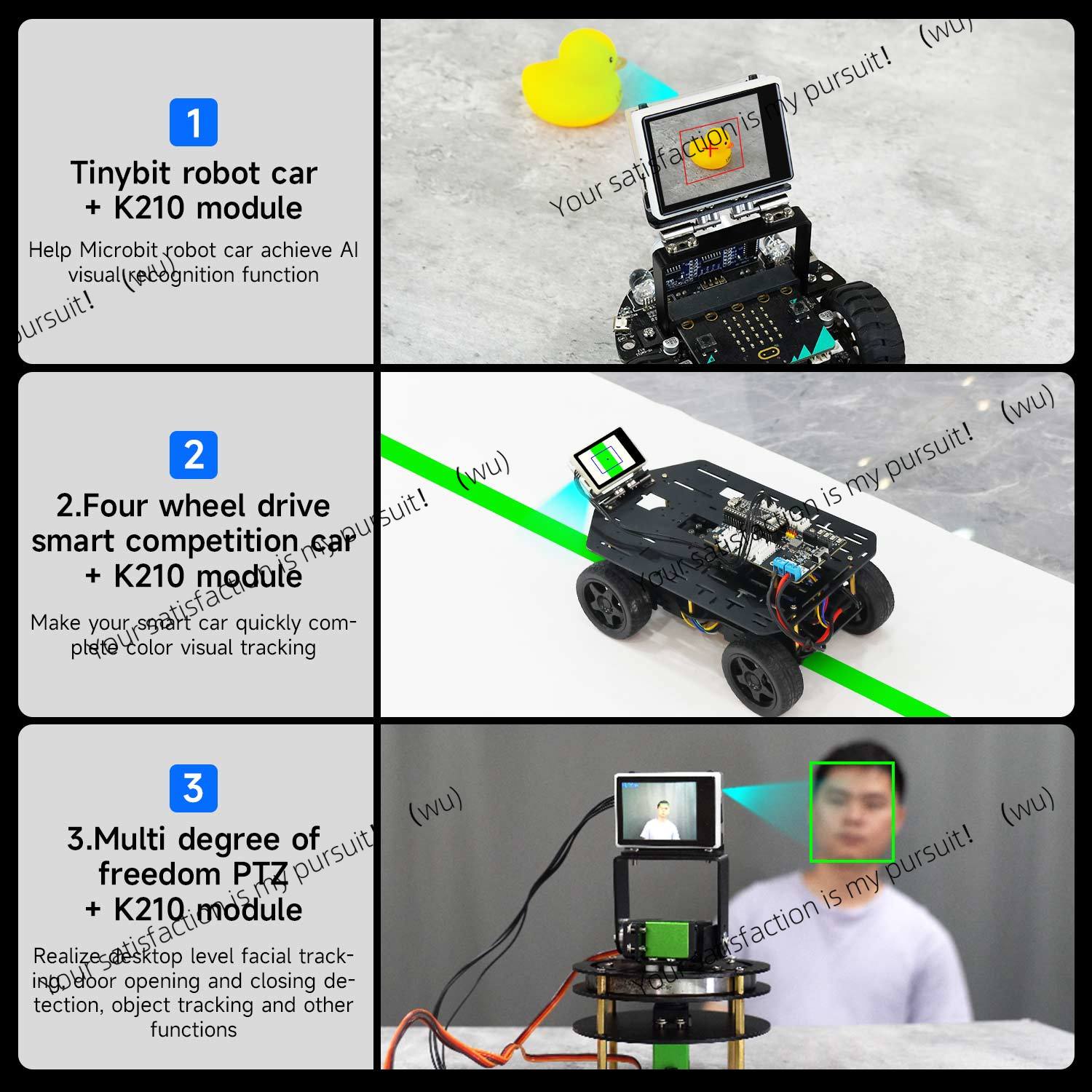 K210 視覚認識モジュール ブラケット付き ディープラーニ - Diy Electronics Learning Kit のレビューと価格