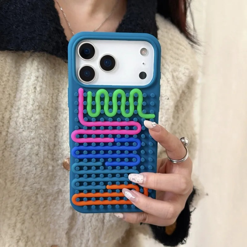 円筒形ラビリンス減圧パズルフォンケース Apple iPho - Diy Electronics Case のレビューと価格